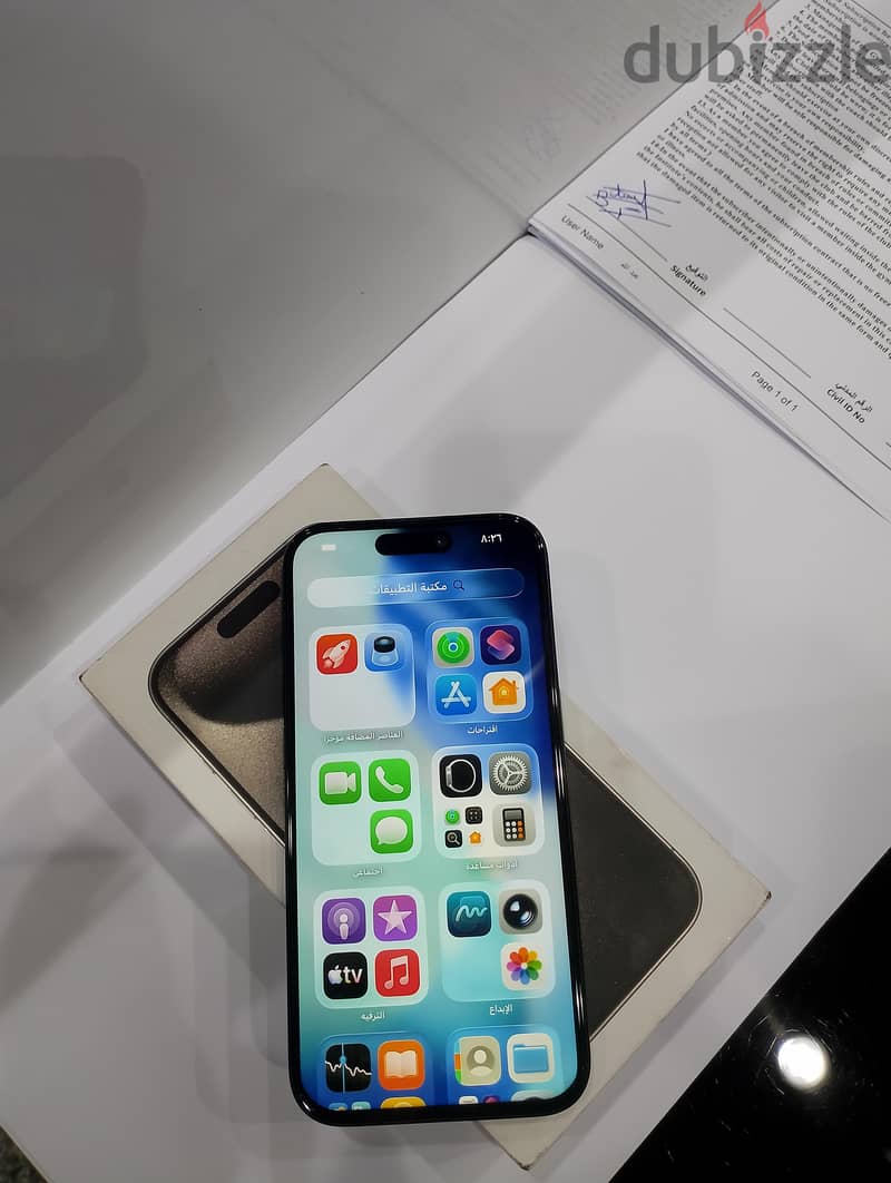 iPhone 15pro 256GB 9