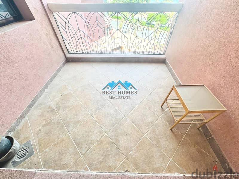 Elegant 4 Bedroom Sea View Apartment with Balconies & Pool in Fintas 8