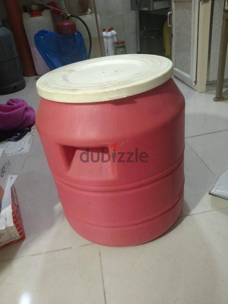 230 L plastic Bucket and storage drum 2