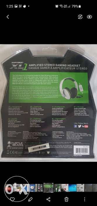 Turtle Beach headphones wired for Xbox and Playstation 1