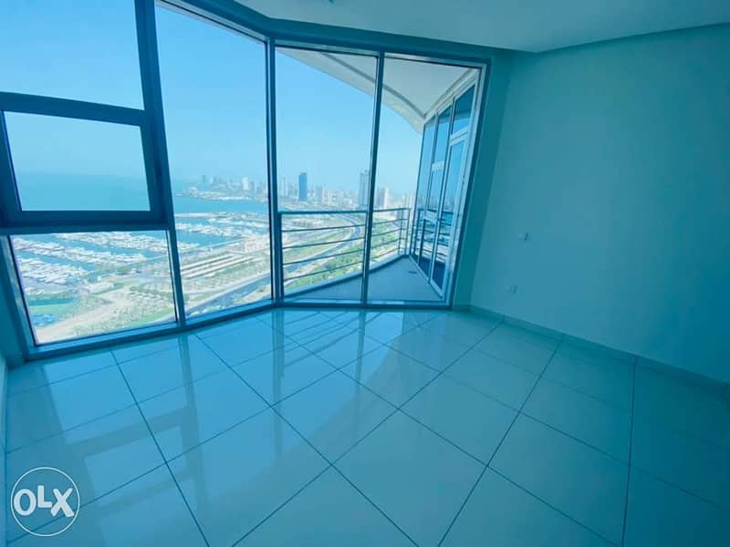 salmiya- sea view modern 3 master bedrooms w/ balcony 2