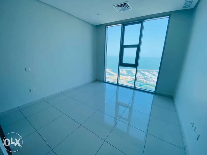 salmiya- sea view modern 3 master bedrooms w/ balcony 3