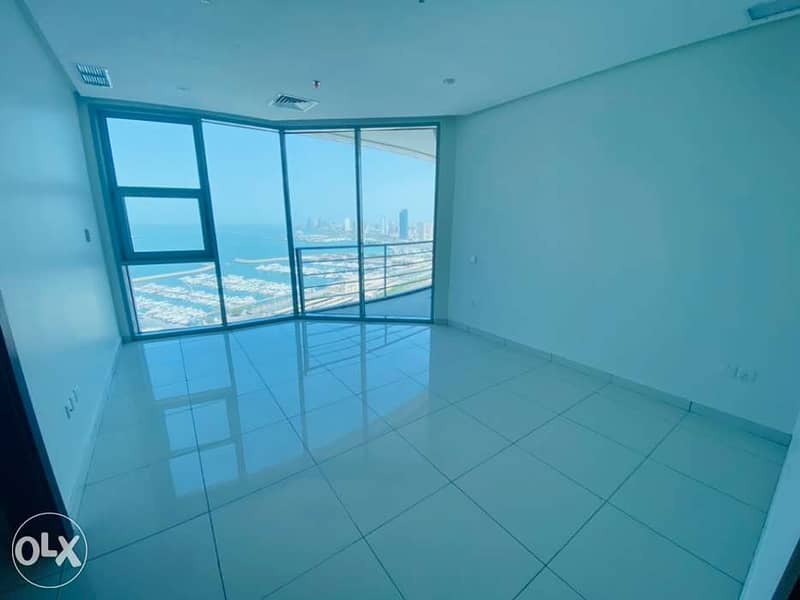 salmiya- sea view modern 3 master bedrooms w/ balcony 4