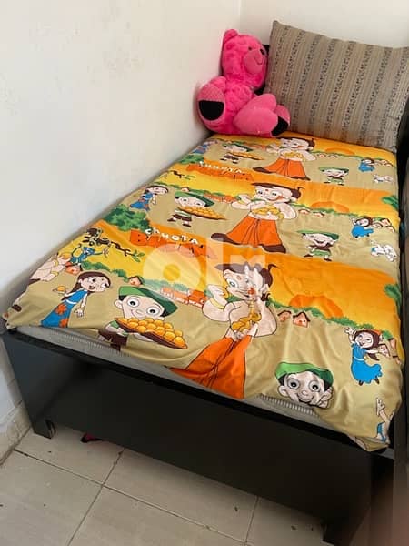 Single Bed with Madical matress 1