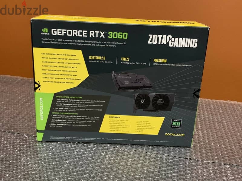 **OFFER** BRAND NEW ZOTAC GAMING GeForce RTX 3060 Twin Edge OC 12GB 2