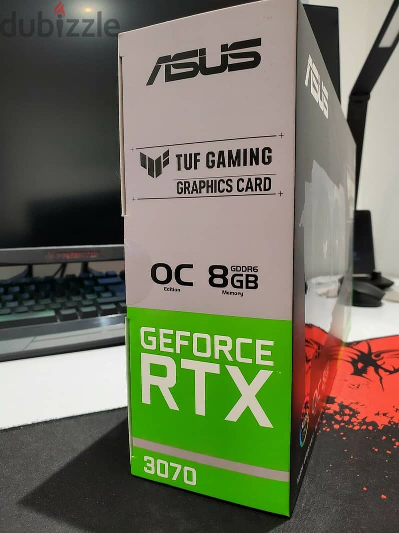 NEW STOCK ASUS TUF Gaming NVIDIA GeForce RTX 3070 OC EDITION LHR 2