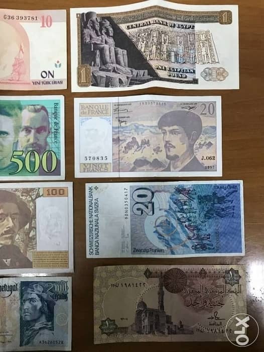 For sale 20 kd assorted/different banknotes 3