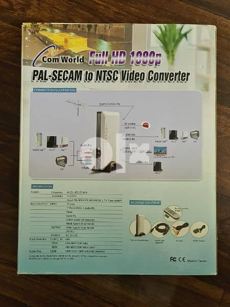 full hd pal-secam to ntsc video converter 0
