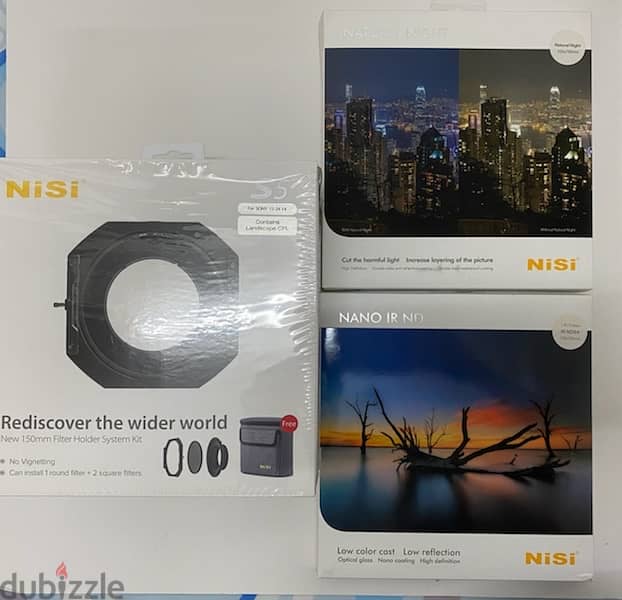 NiSi S5 Kit 150mm Filter Holder with CPL for SONY FE 12-24 F4 0