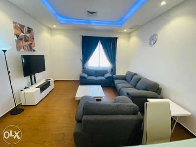 fully furnished 3 bedrooms villa flat in eqailla