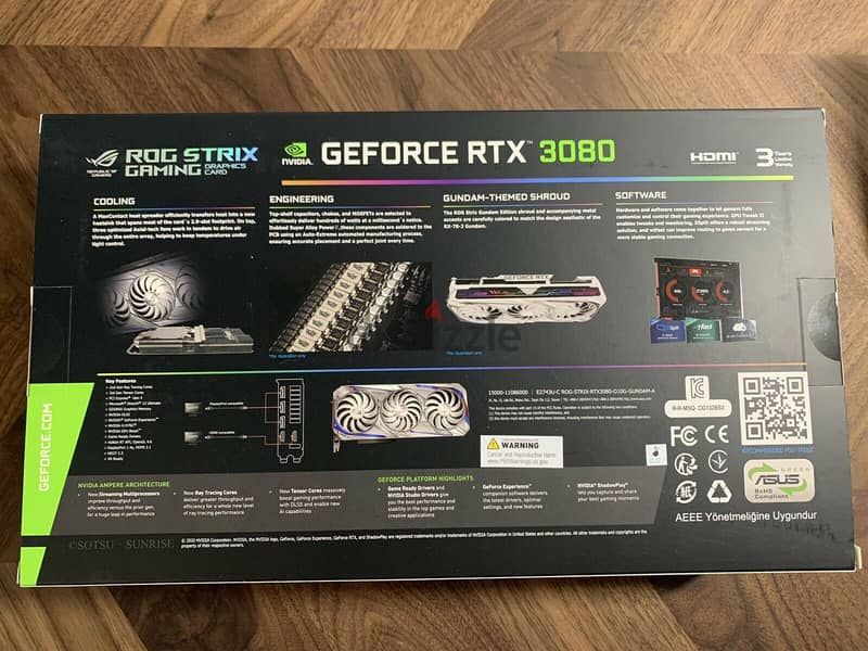 BRAND NEW ASUS NVIDIA GeForce RTX 3080 10GB GDDR6 2