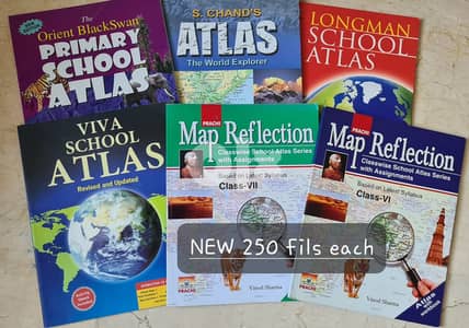 Books for free. atlas, practice books