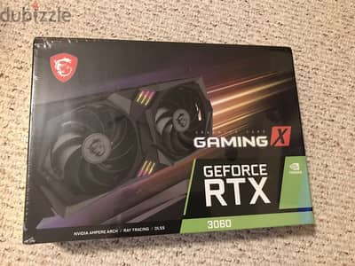 BRAND NEW MSI GeForce RTX 3060 Gaming X 12GB GDDR6