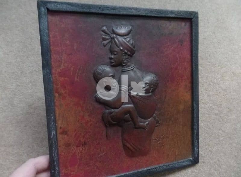 Rare Vintage Collection African Handmade Copper 1