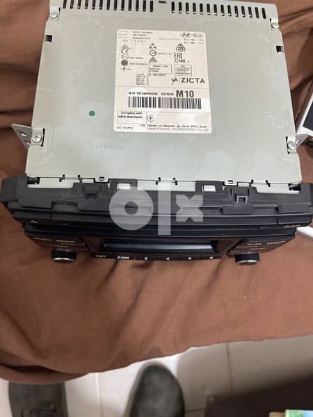 kia sportage cd radio with calander 4