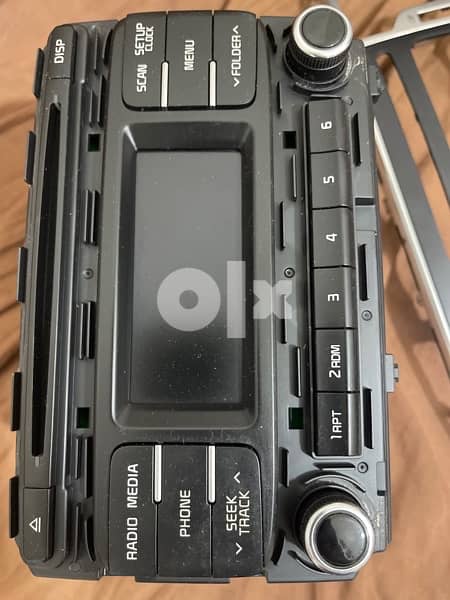 kia sportage cd radio with calander 5