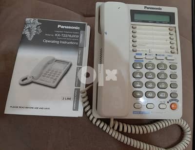 panasonic 2 lines land Phone  Made in Japan