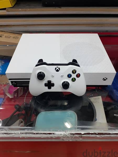 xbox one s with control very clean 1