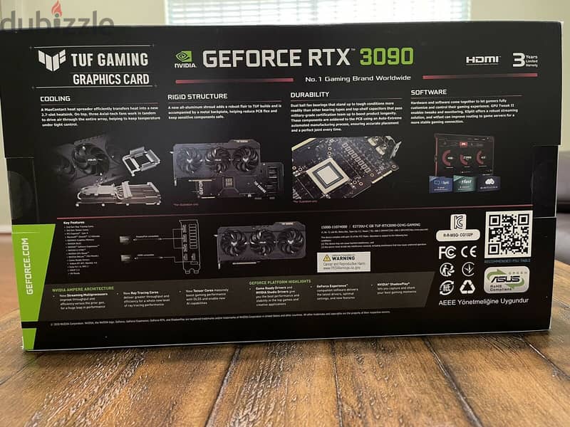 NEW ASUS NVIDIA GeForce RTX 3090 OC Edition 24GB GDDR6 2