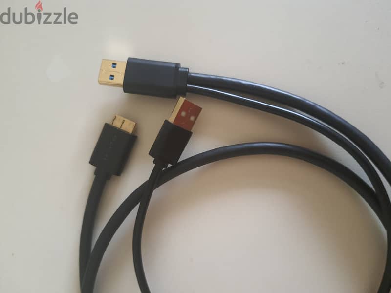 External drive cable for remote access 0