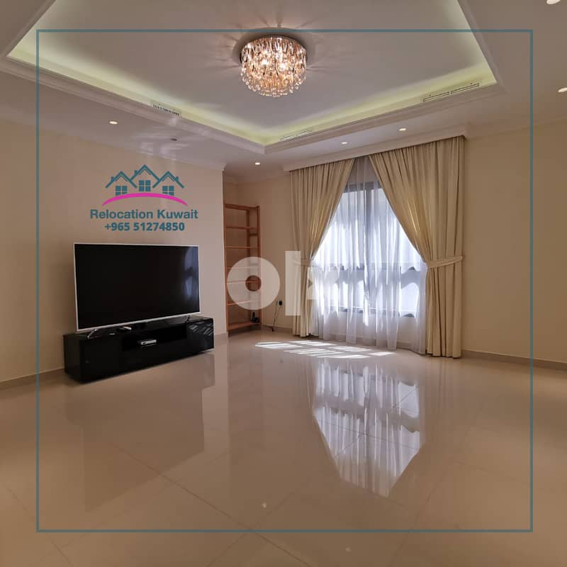 Beautiful & Huge 4 bedroom semi furnished For Rent in Kuwait 1