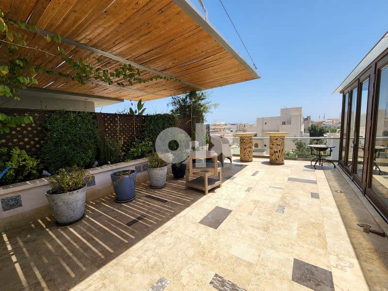 Salwa, fabulous 3BR + maidroom with top roof terrace 13