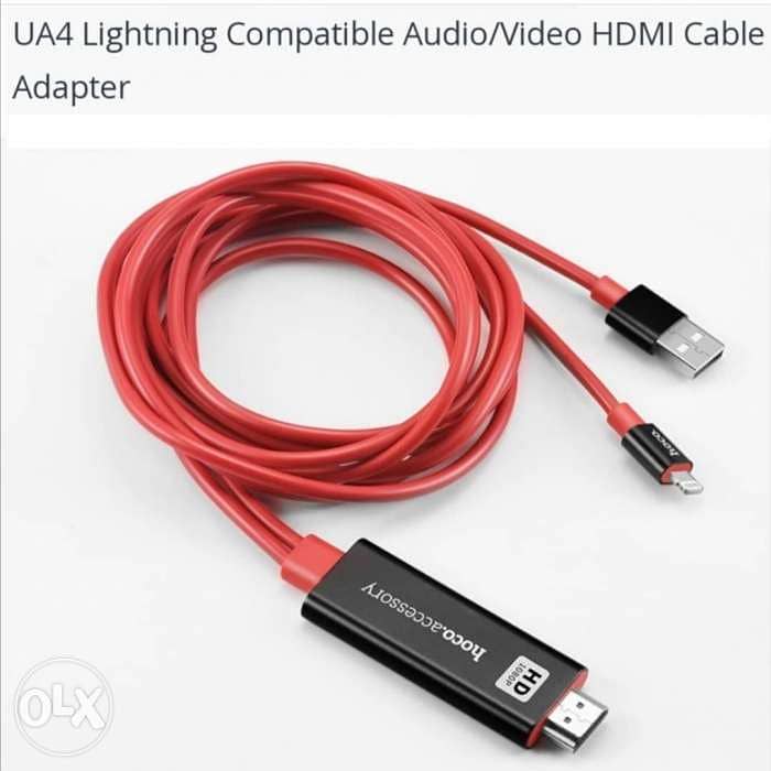 HOCO-UA4 HDMI Lightning HD Cable 1