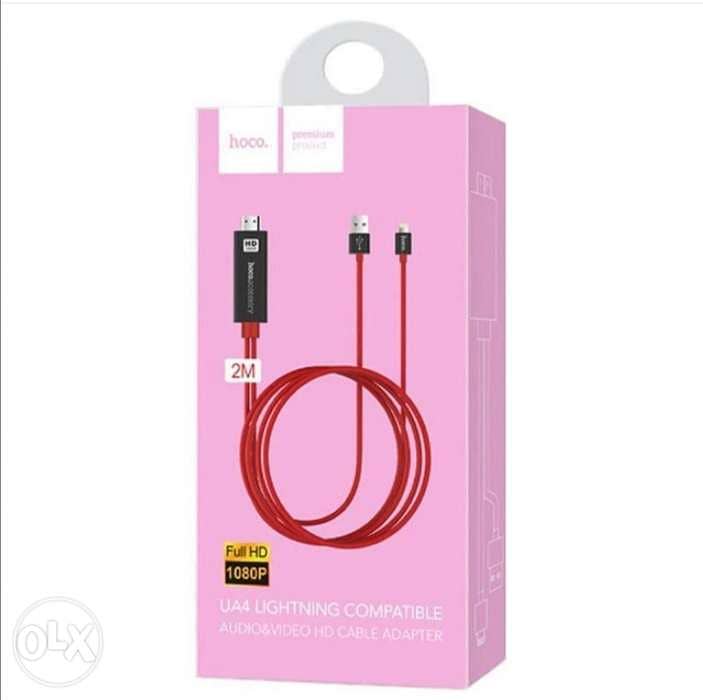 Hoco UA4 Lightning Compatible with HDMI Audio / Video Cable