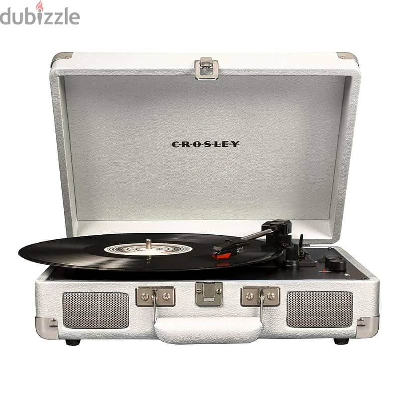 Crosley Cruiser Deluxe Portable Vinyl Player with Built-in Speakers 0