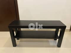 Slim Black IKEA Table