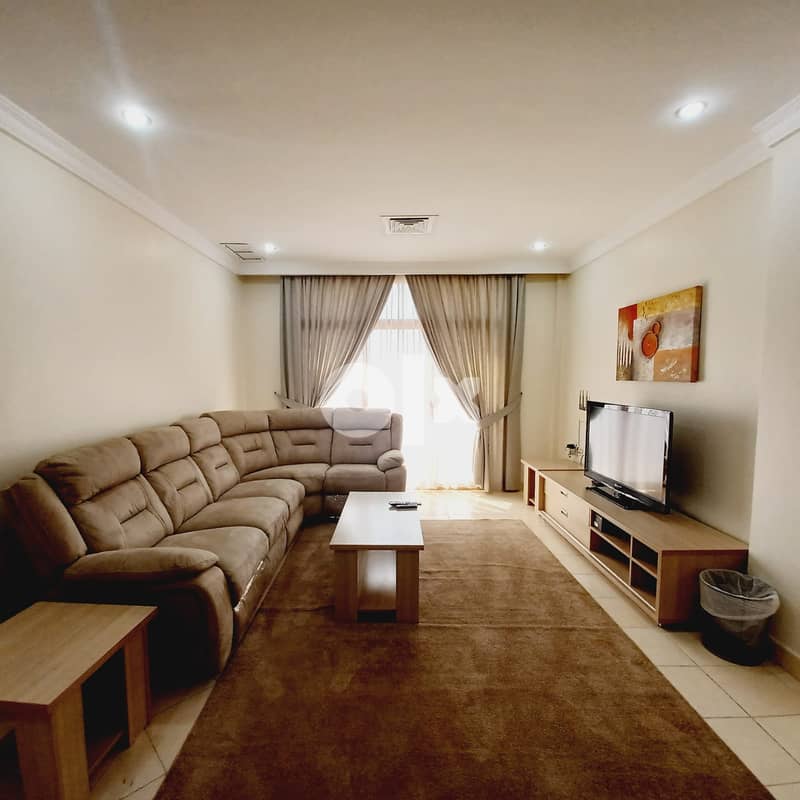 Furnished apartment for rent in Al-Mangaf, Block 4 3