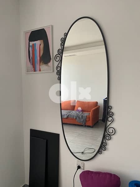 ikea wall mirror used 0