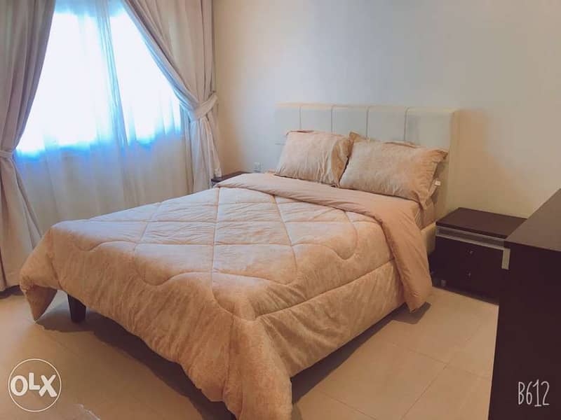 unique fully furnished 2 master bed with all facilities in mangaf 3