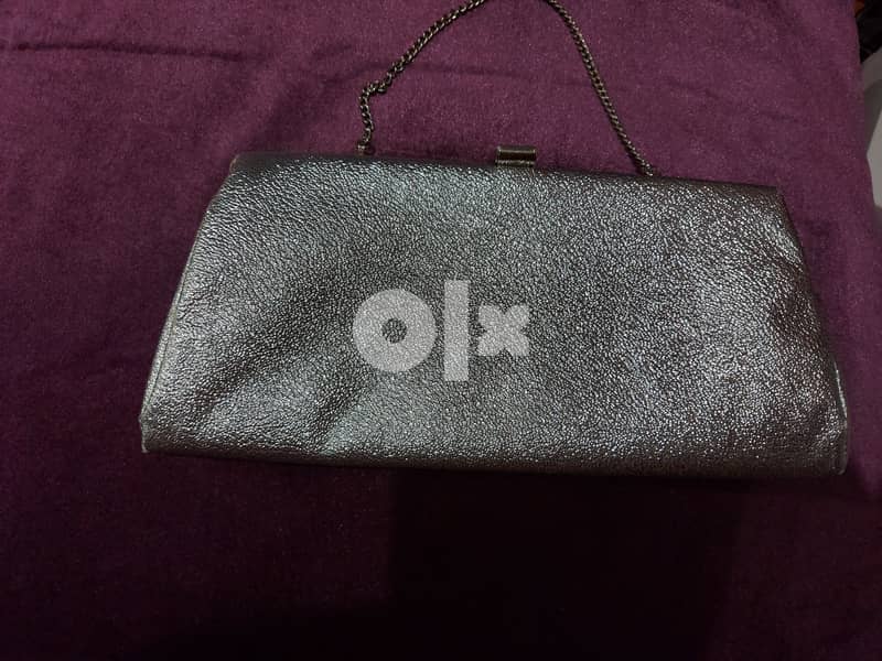 silver bag in good condition 0