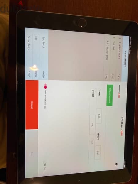 Cafe and restaurant POS software with talabat and deliveroo checkouts 2