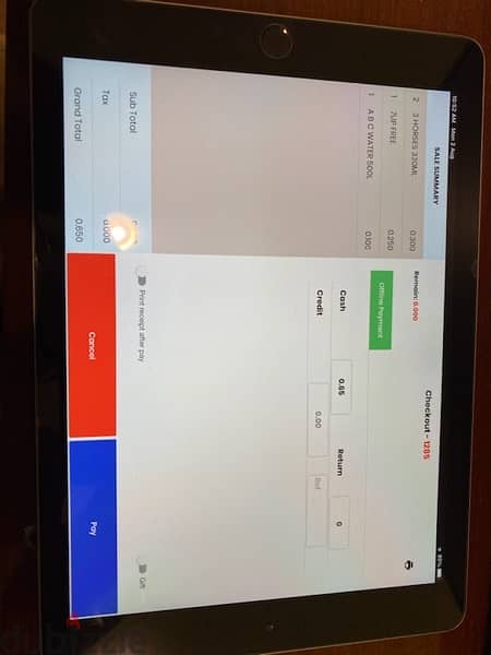 Cafe and restaurant POS software with talabat and deliveroo checkouts 4