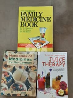 3 Health and Medicine Therapy Books