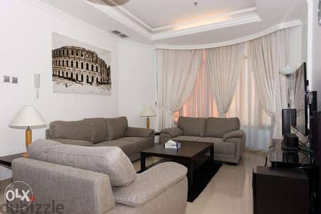 Mangaf - sea view 3 bd fully furnished apartment w/facilities