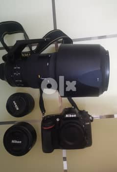 Nikon D7200, Nikkor 50mm f1.8g, Nikkor 200-500 mm, Nikkor kit lens.