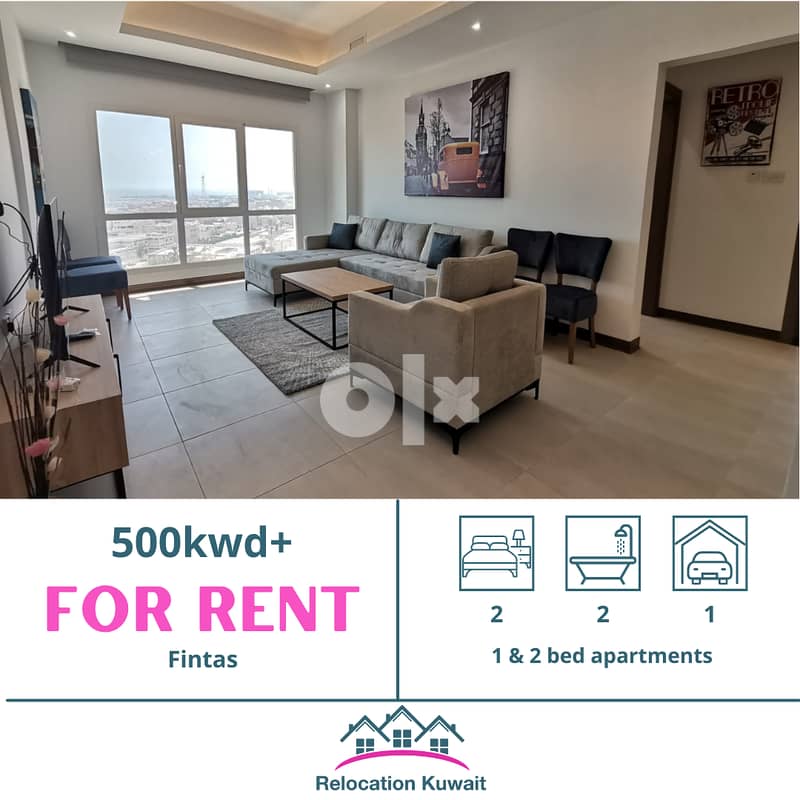 Modern fully furnished 1&2 bed sea-view & city-view apartment's 7