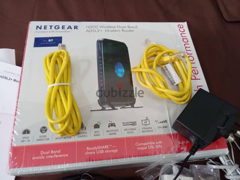 NETGEAR dual band wireless - N modem router 1