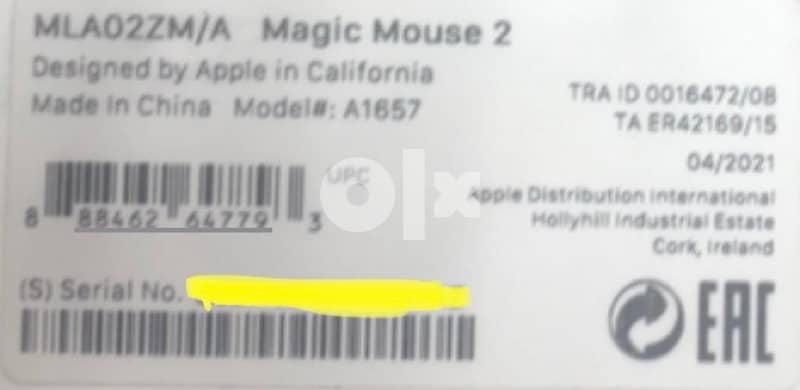 Magic mouse 2 with it's box 1