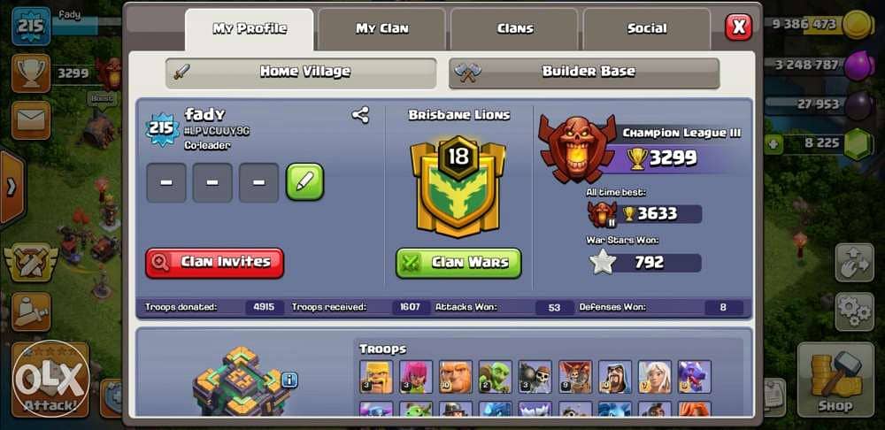 Max town hall Clash of clans account for sale 1