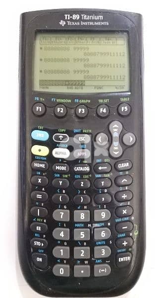 Ti-89 Titanium Graphic Calculator 0