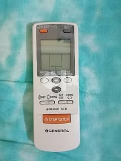 General AC - Remote Control, not used at all