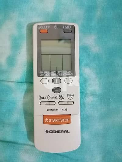 General AC - Remote Control, not used at all