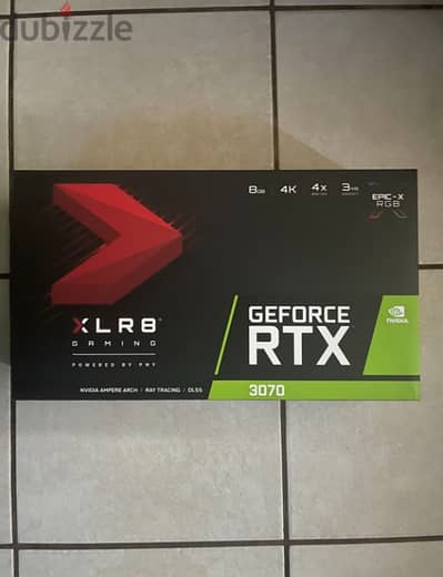 NEW STOCK PNY GeForce RTX™ 3070 8GB XLR8 Gaming Revel Epic-X RGB™ Trip