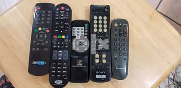 5 Different Mixed Remotes
