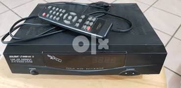 Satellite TV Receiver GOLD SAT LT-9400 MKII  Cable  Remote &Manual