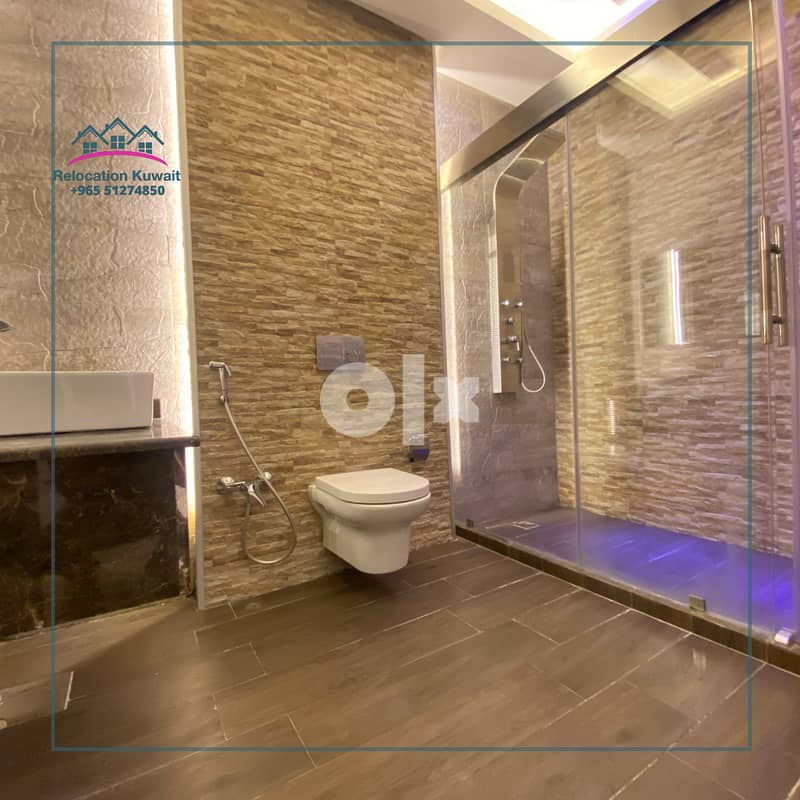 Beautiful Semi furnished Floor consisting of 3masterbedrooms in Salwa, 6